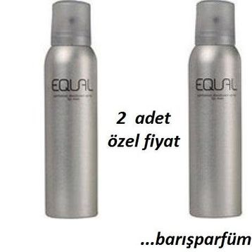 Equal Klasik 2x150 ml Erkek Sprey Deodorant