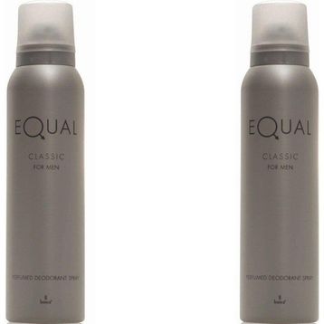 Equal Klasik 2x150 ml Erkek Sprey Deodorant