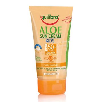 Equilibra 150 ml Aloe Çocuklar için SPF 50+ Güneş Kremi