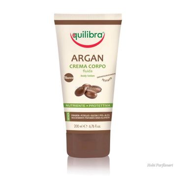 Equilibra Argan Crema Corpo Argan Yağlı 200 ml Vücut Losyonu
