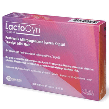 ER-KİM Lactogyn Probiyotik 30 Kapsül