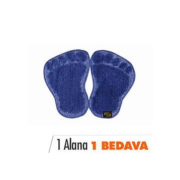 Era 008 Panda Ayağı 48x66 Koyu Mavi Banyo Halısı