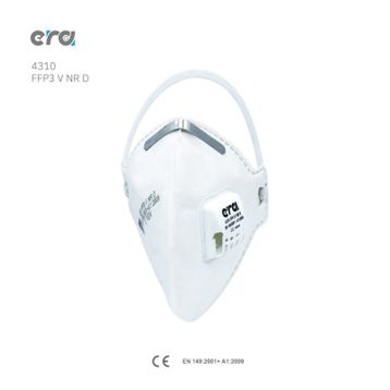 Era 4310 V FFP3 NR D Ventilli Katlanabilir Toz Maskesi