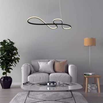 Eray Aydınlatma 1013 Siyah Led Avize