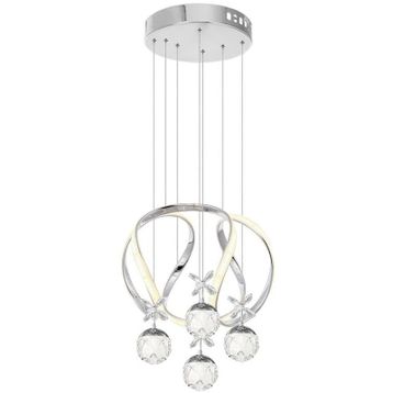 Eray Aydınlatma 1625-40 Krom 4 Toplu Led Avize