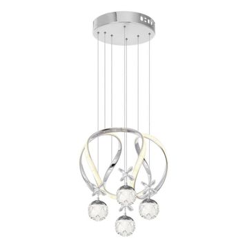 Eray Aydınlatma 1625-40 Krom 4 Toplu Led Avize