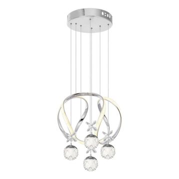Eray Aydınlatma 1625-40 Krom 4 Toplu Led Avize