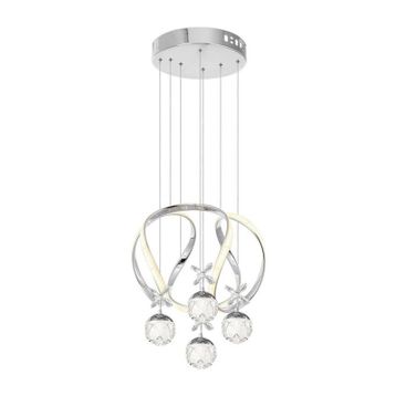 Eray Aydınlatma 1625-40 Krom 4 Toplu Led Avize
