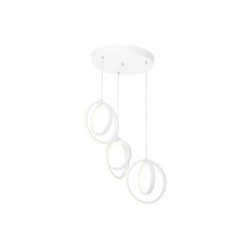 Eray Aydınlatma 1909-3 Beyaz 3 Lü Led Avize