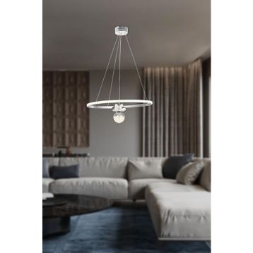 Eray Aydınlatma 2078-30 Kr Led Krom Avize