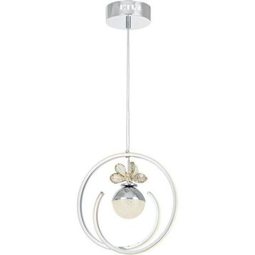 Eray Aydınlatma 2438-1 Krom Led Avize