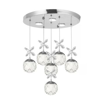 Eray Aydınlatma 2560-5+1 Krom Led Avize