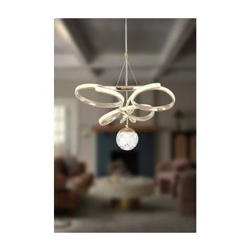 Eray Aydınlatma 2578-40 Sr Gold Led Avize