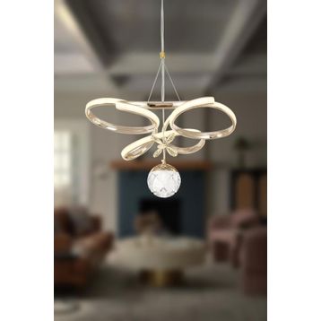 Eray Aydınlatma 2578-40 Sr Gold Led Avize