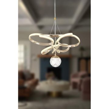 Eray Aydınlatma 2578-40 Sr Gold Led Avize