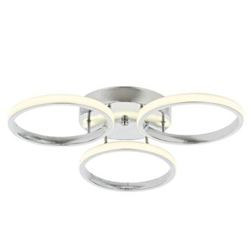 Eray Aydınlatma 6174-3 Krom Led Avize