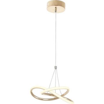 Eray Aydınlatma 9192-1 Sarı Tekli Led Avize