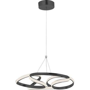 Eray Aydınlatma 920-40 Siyah Led Avize