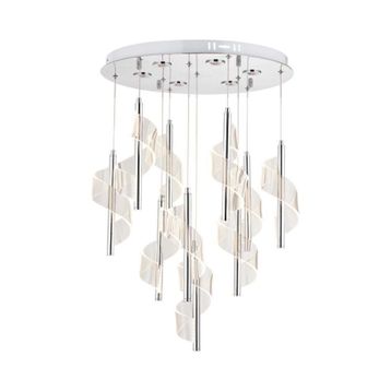 Eray Aydınlatma P7077-10 10'lu Krom Sarkıt Led Avize