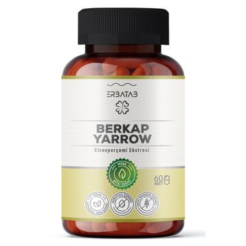 Erbatab Berkap Yarrow Civanperçemi Ekstresi 60 Kapsül
