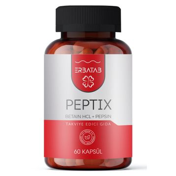 Erbatab Betain Hcl Pepsin 60 Kapsül