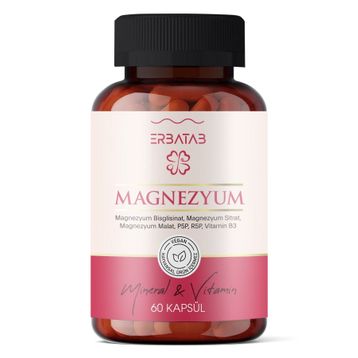 Erbatab Magnezyum 60 Kapsül