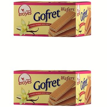 Erciyes 480 gr Vanilya Aromalı Sütlü Gofret