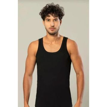 Erdem 1110 Ribana Askılı Siyah 6 Adet Erkek Atlet
