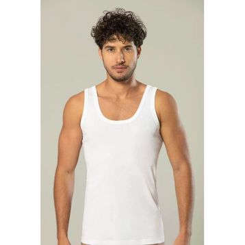 Erdem 1110 Ribana Askılı Siyah 6 Adet Erkek Atlet