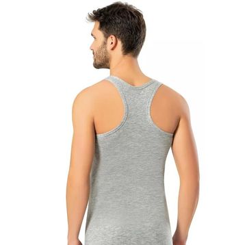 Erdem 1121 Likrali Sporcu 3'lü Gri Erkek Atlet
