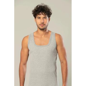 Erdem 1128 Kare Yaka Kaşkorse 6'lı Gri Erkek Atlet
