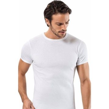 Erdem 1197 Ribana Sıfır Yaka Beyaz Erkek Fanila
