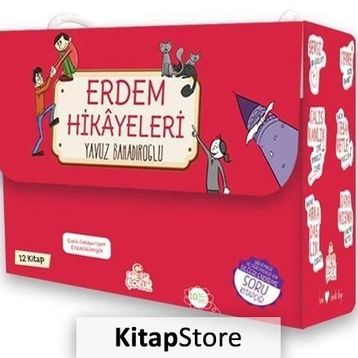 Erdem Hikayeleri - Dürüst Ol Ki Mutlu Olasın 12 Kitap Set - Yavuz Bahadıroğlu