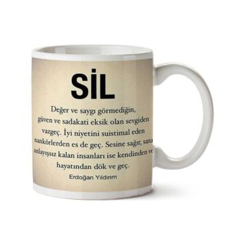 Erdoğan Yıldırım Sil Baskılı Kupa