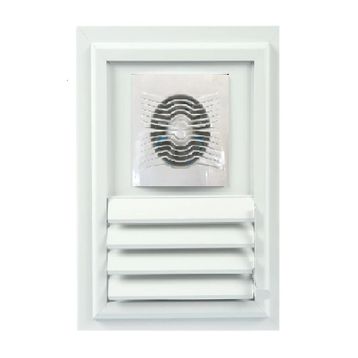 Erfur Aspiratörlü Fanlı Alüminyum Hareketli Yüzeysel 40x40 Banyo Wc Menfezi