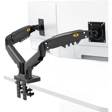 Ergoflex NB F160 17-27" Çift Kol 2-9 kg Amortisörlü Monitör Standı