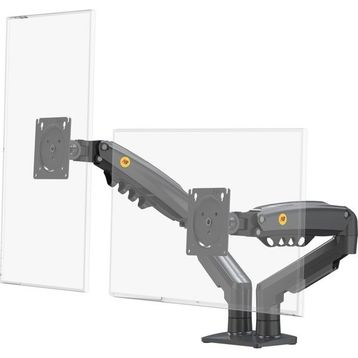 Ergoflex NB F160 17-27" Çift Kol 2-9 kg Amortisörlü Monitör Standı