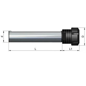 Eric C16 ER20/150 Silindir Şaftlı Pens Tutucu