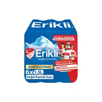 Erikli 1.5 lt Doğal Kaynak Suyu