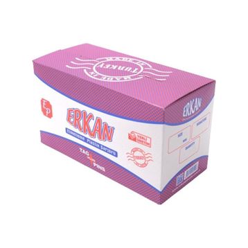 Erkan 75 mm 10.000 Adet Siyah Etiket Tabancası Kılçığı