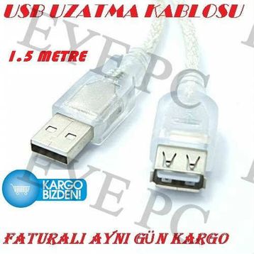 Erkek Uzatıcı USB Kablo