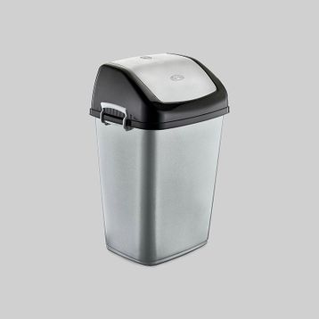 Erkoç E245 50 lt Tek Kapaklı Fantazy Çöp Kovası