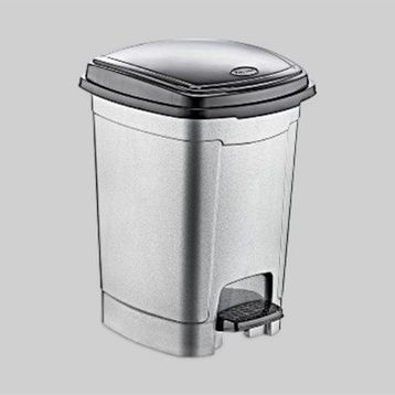 Erkoç E255 4 No 32 lt Plastik Pedallı Çöp Kovası