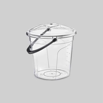 Erkoç E321 15 lt Plastik 4 No Şeffaf Kova
