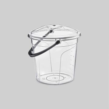 Erkoç E321 15 lt Plastik 4 No Şeffaf Kova