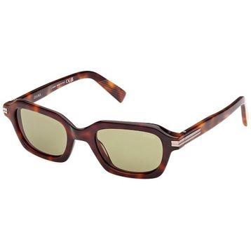 Ermenegildo Zegna 0239 52N Alaca Kahverengi Erkek Güneş Gözlüğü