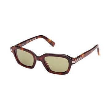Ermenegildo Zegna 0239 52N Alaca Kahverengi Erkek Güneş Gözlüğü