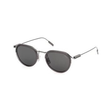 Ermenegildo Zegna 0246 20A Füme Erkek Güneş Gözlüğü