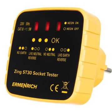 Ermenrich Zing ST30 Priz Test Cihazı