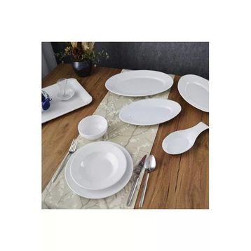 Ermiya 869858870014 6 Kişilik 54 Parça Melamin Yemek Takımı